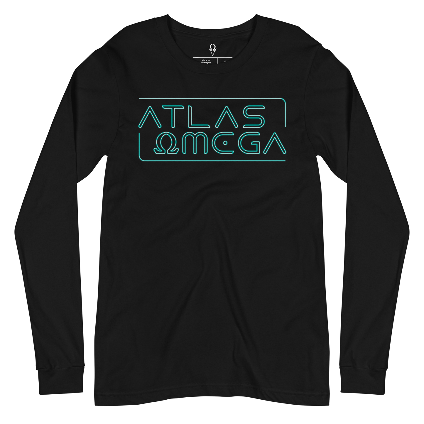 AO Cyan Holography Long Sleeve Tee